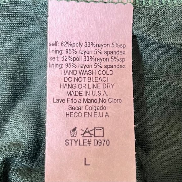 Modcloth Found a Keeper Tie-Shoulder Dress in Green (L) New Without Tags - Picture 8 of 8